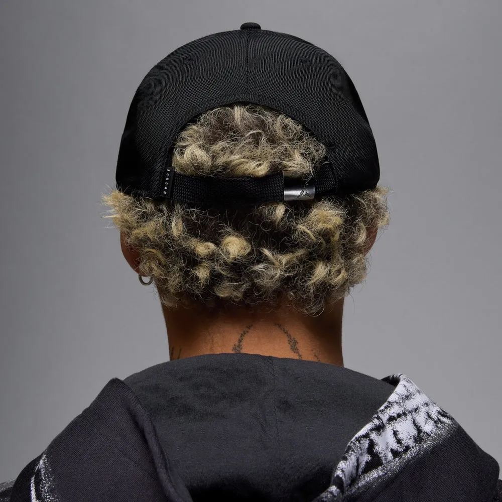 Jordan Rise Cap Structured Curved Bill Metal Jumpman Strapback
