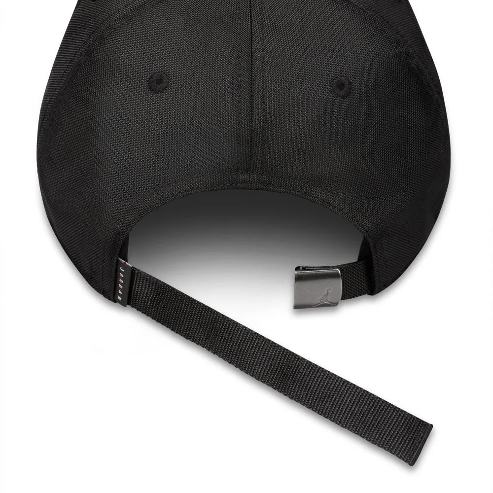 Jordan Rise Cap Structured Curved Bill Metal Jumpman Strapback