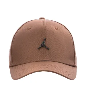Jordan Rise Cap Structured Curved Bill Metal Jumpman Strapback