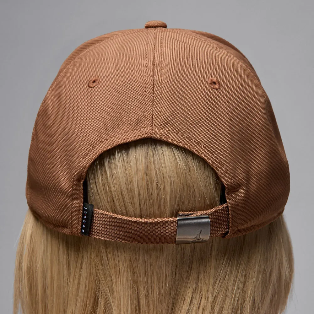 Jordan Rise Cap Structured Curved Bill Metal Jumpman Strapback