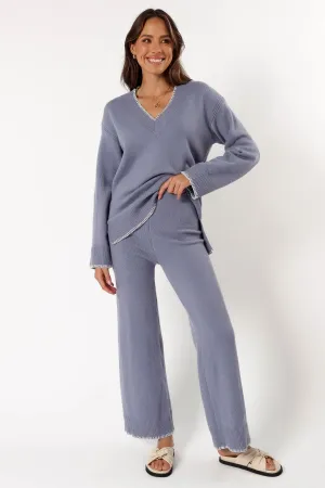 Josslyn Knit Pant - Grey
