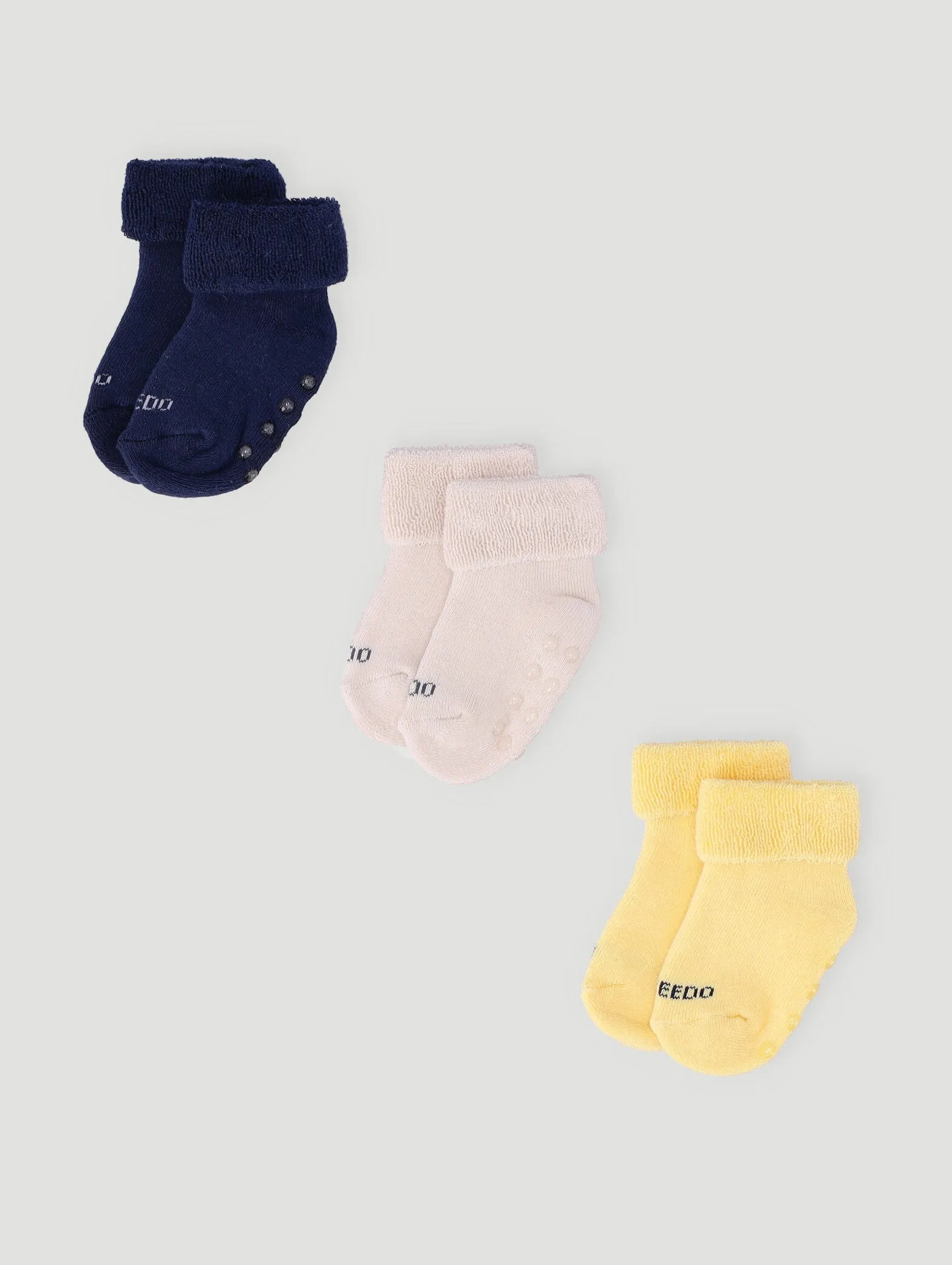 Keedo Unisex 3 Pack Towelling Socks