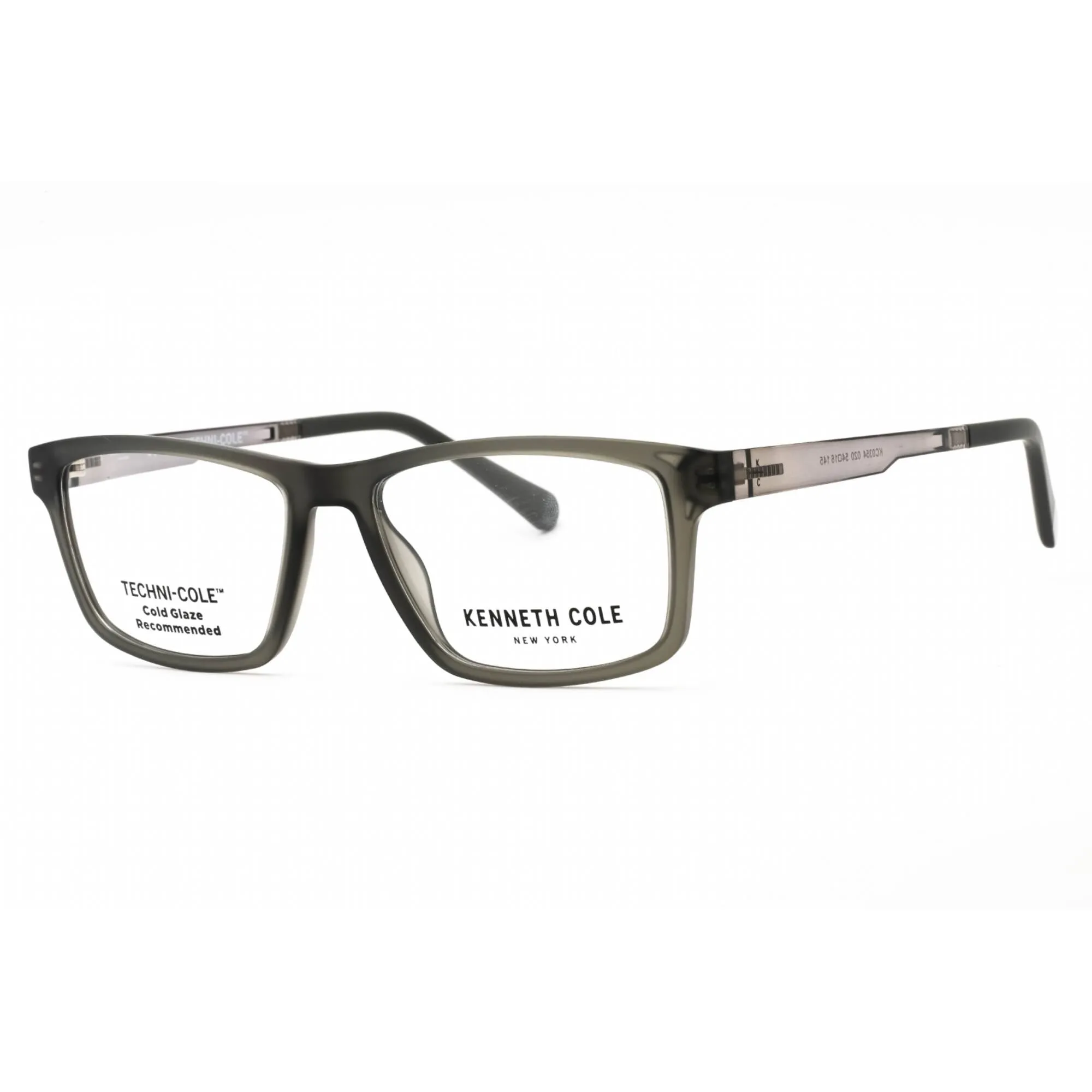 Kenneth Cole New York Men's Eyeglasses - Grey/Other Acetate Full Rim | KC0354 020