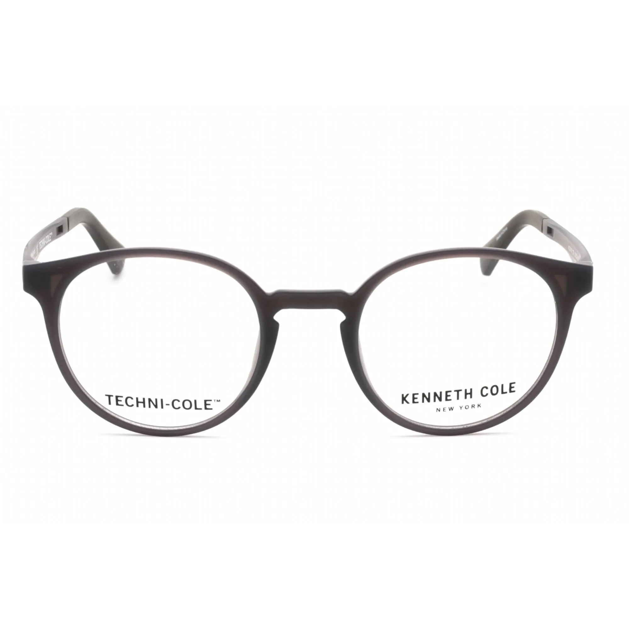 Kenneth Cole New York Men's Eyeglasses - Grey/Other Plastic Oval Frame | KC0319 020
