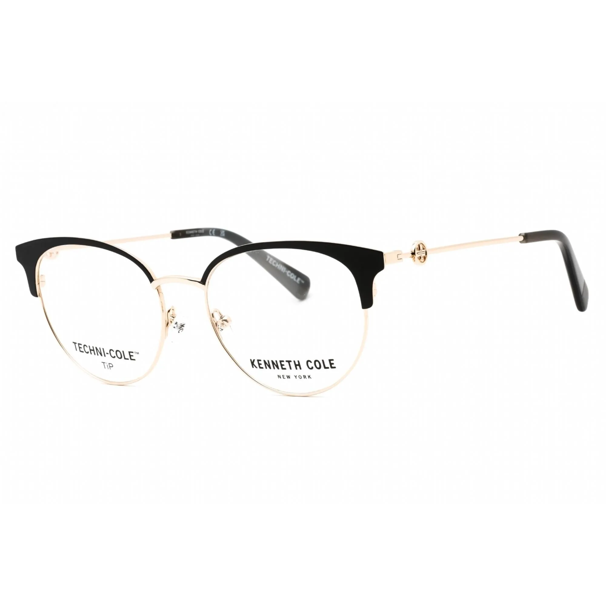 Kenneth Cole New York Women's Eyeglasses - Black/Other Titanium Frame | KC0358 005