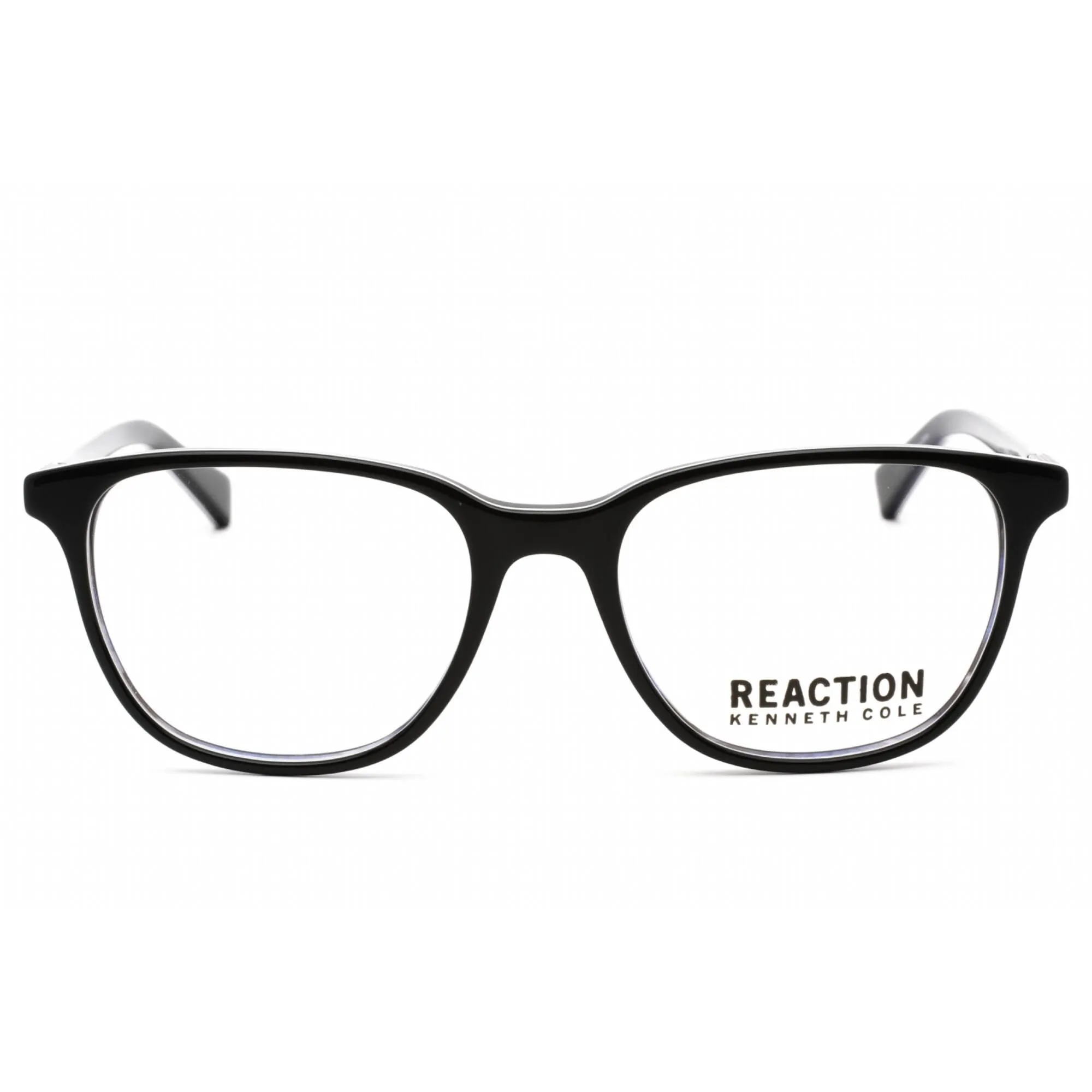 Kenneth Cole Reaction Men's Eyeglasses - Black/Other Plastic Rectangular | KC0876 005