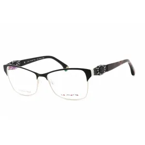 La Matta Women's Eyeglasses - Black/Other Stainless Steel/Plastic | LMV3199 03-09