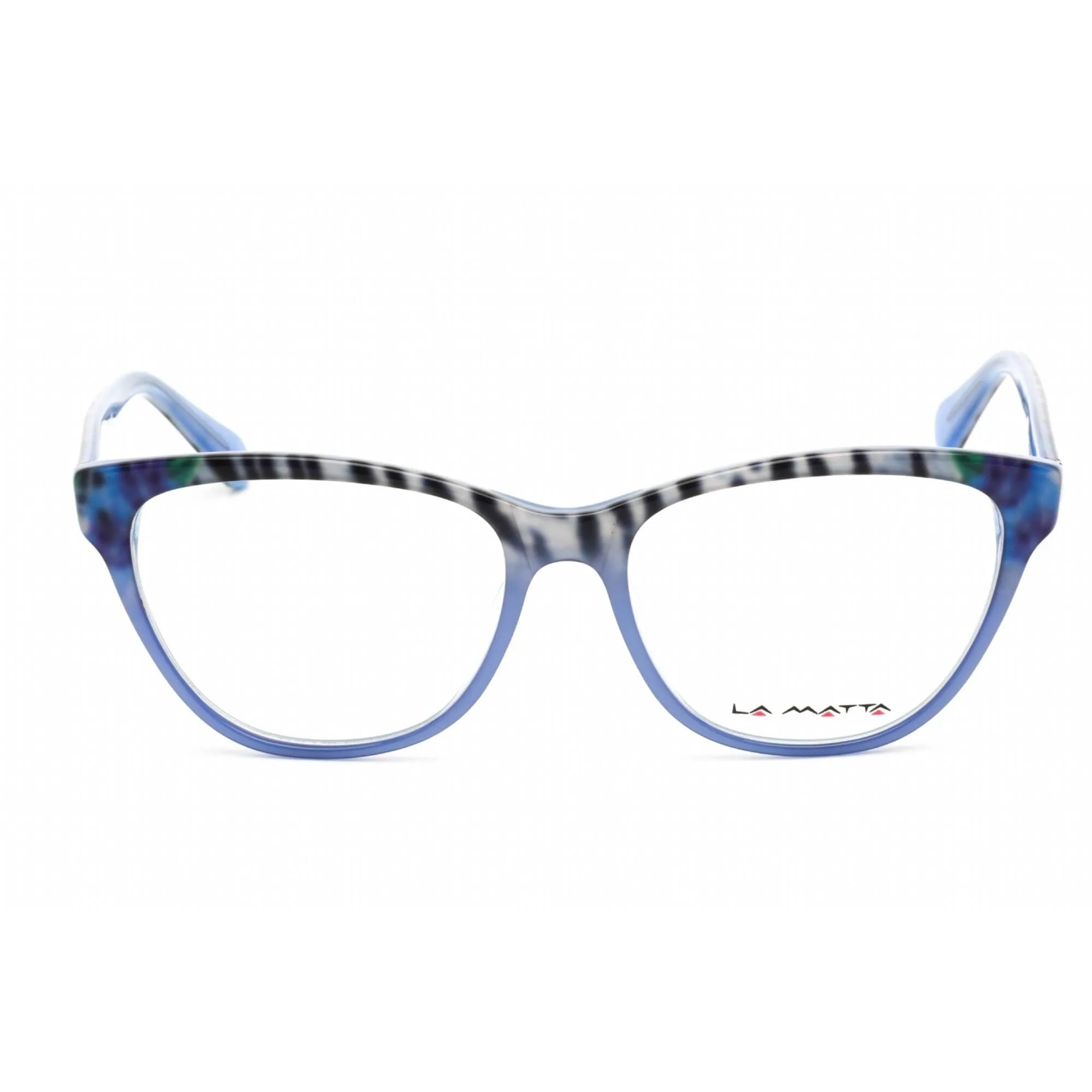 La Matta Women's Eyeglasses - Blue/Other Plastic Cat Eye Shape Frame | LMV3208 02-09