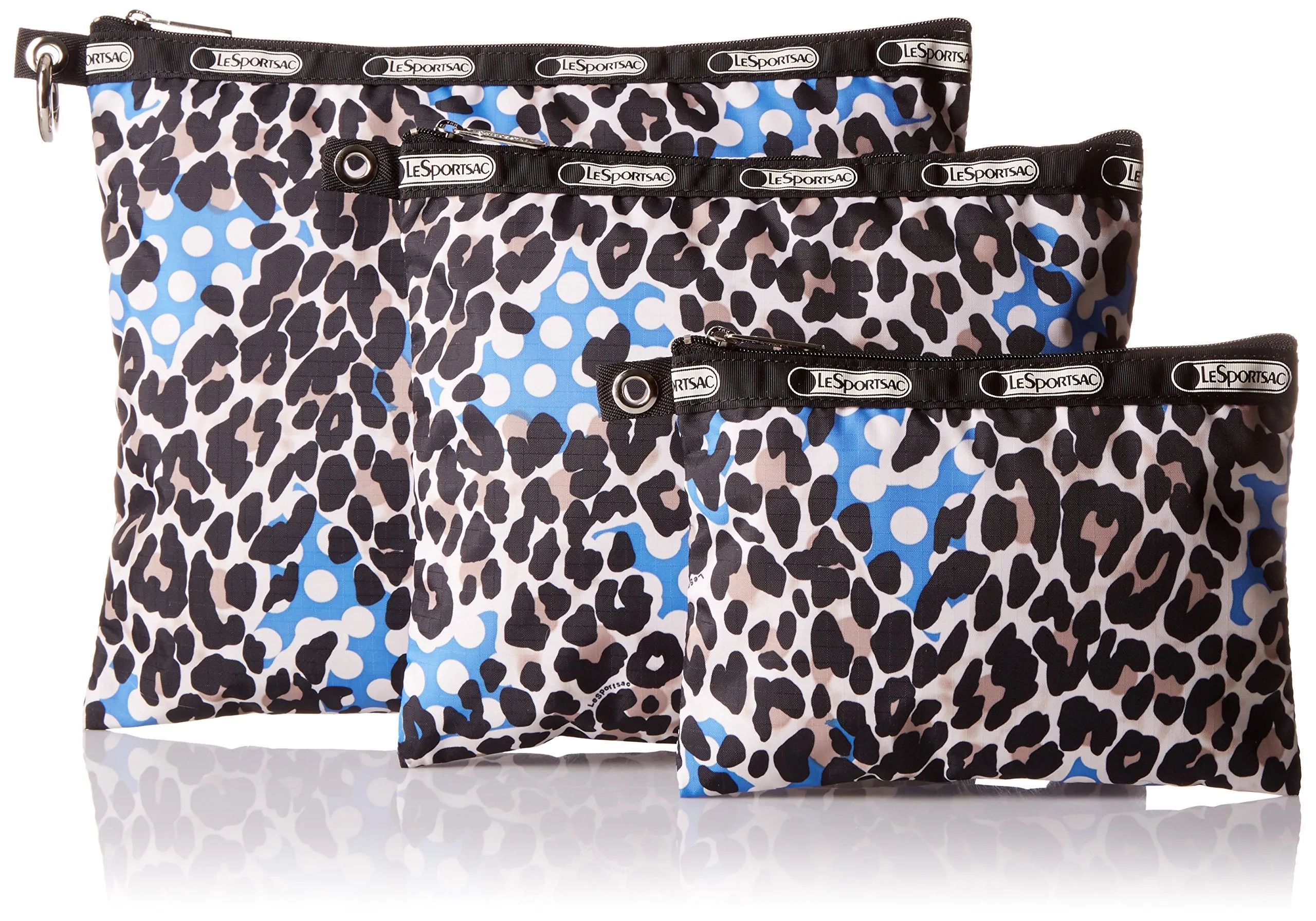 LeSportsac 3 Pack Of Pouches Cosmetic Case
