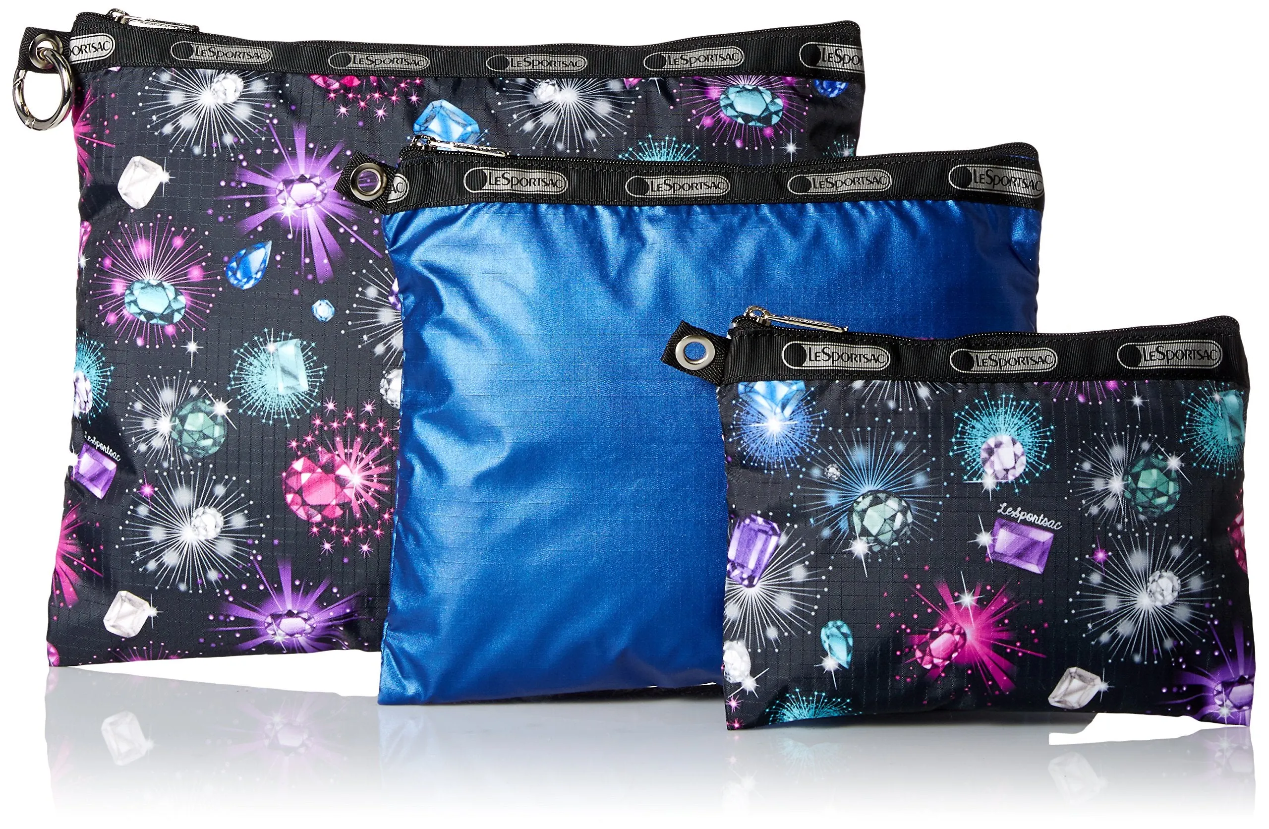 LeSportsac 3 Pack Of Pouches Cosmetic Case