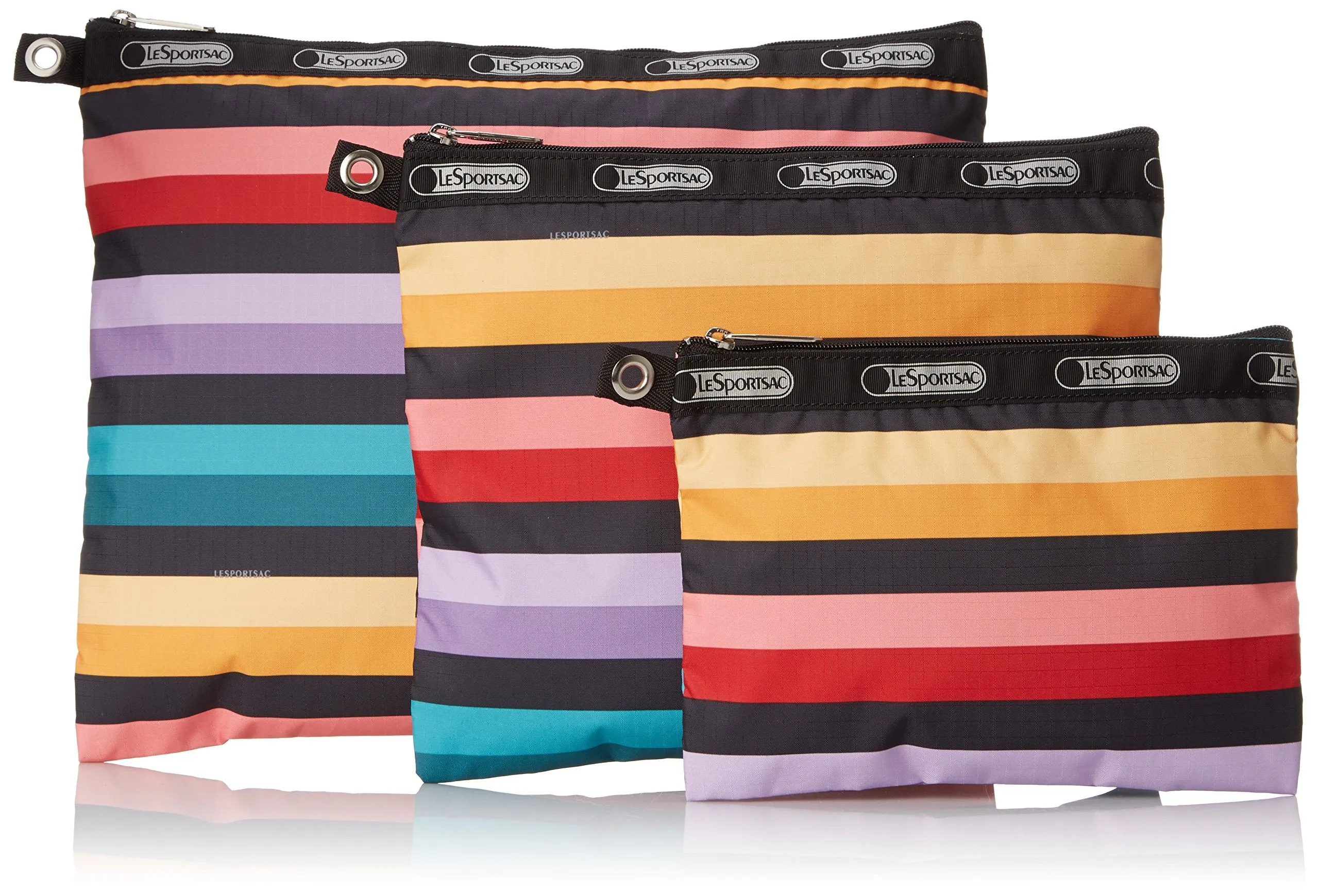 LeSportsac 3 Pack Of Pouches Cosmetic Case