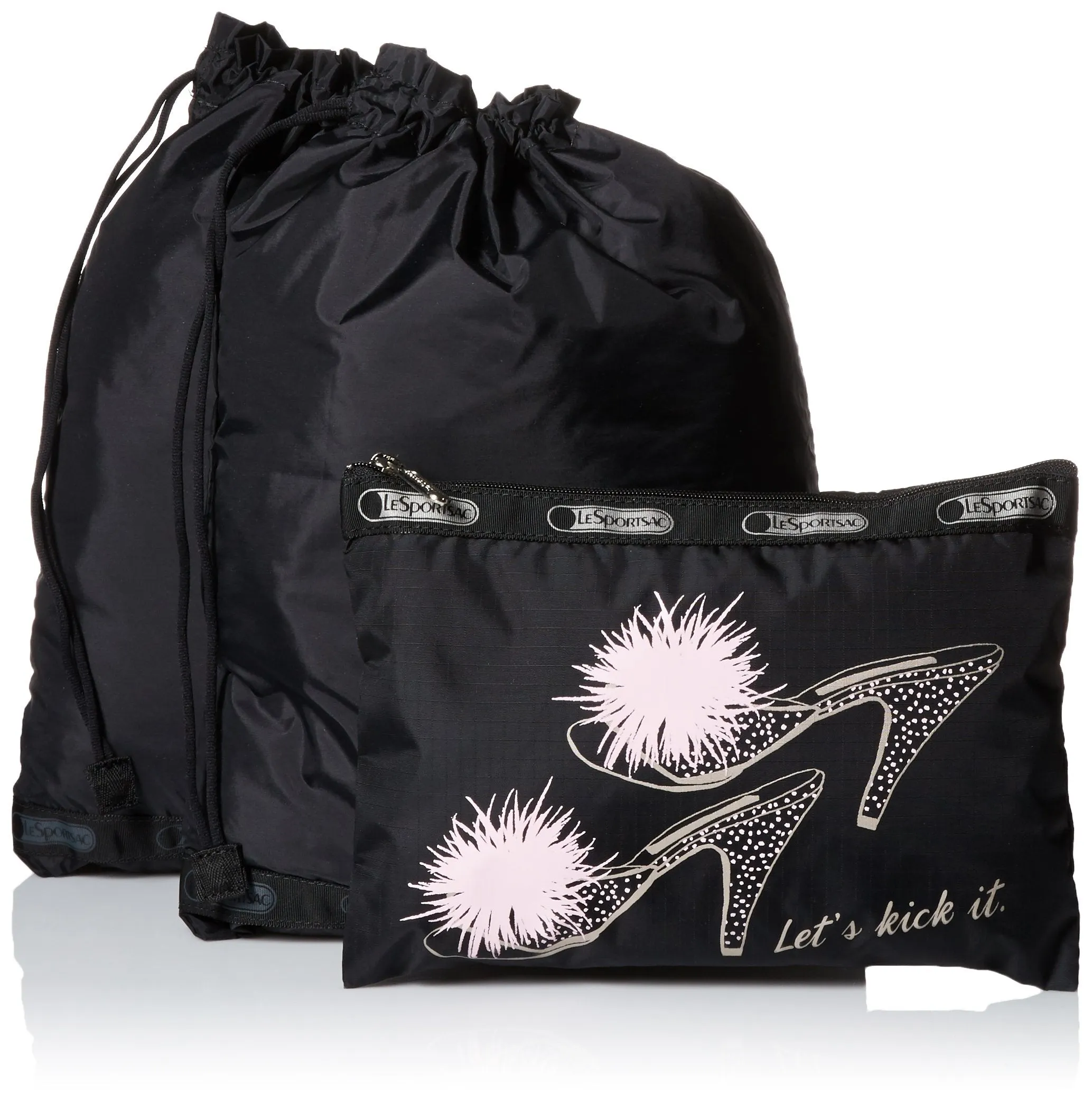 LeSportsac 3 Pack Of Pouches Cosmetic Case