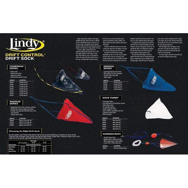 Lindy Fisherman Series Drift Sock