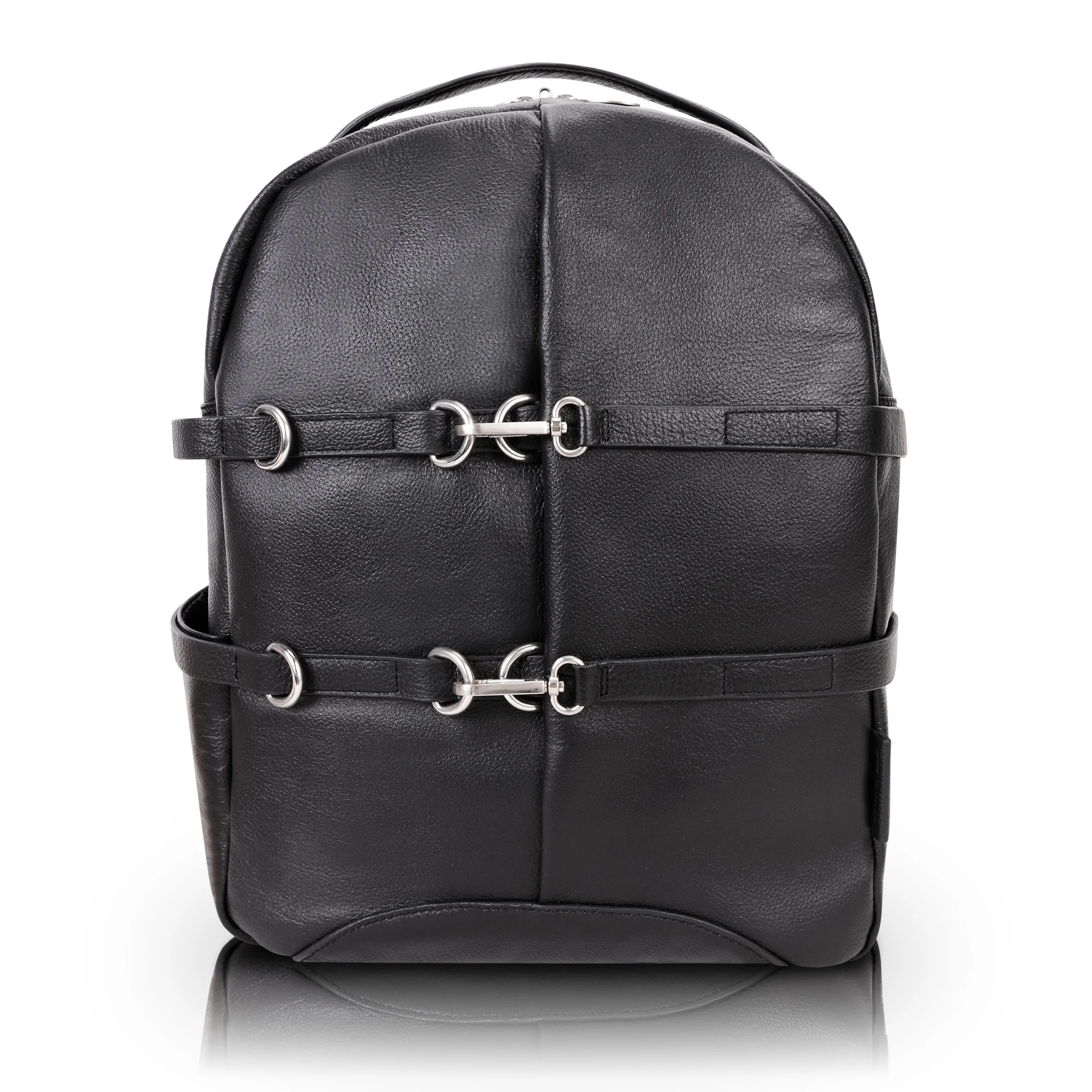 McKlein USA Oakland 15" Leather Business Casual Laptop & Tablet Backpack