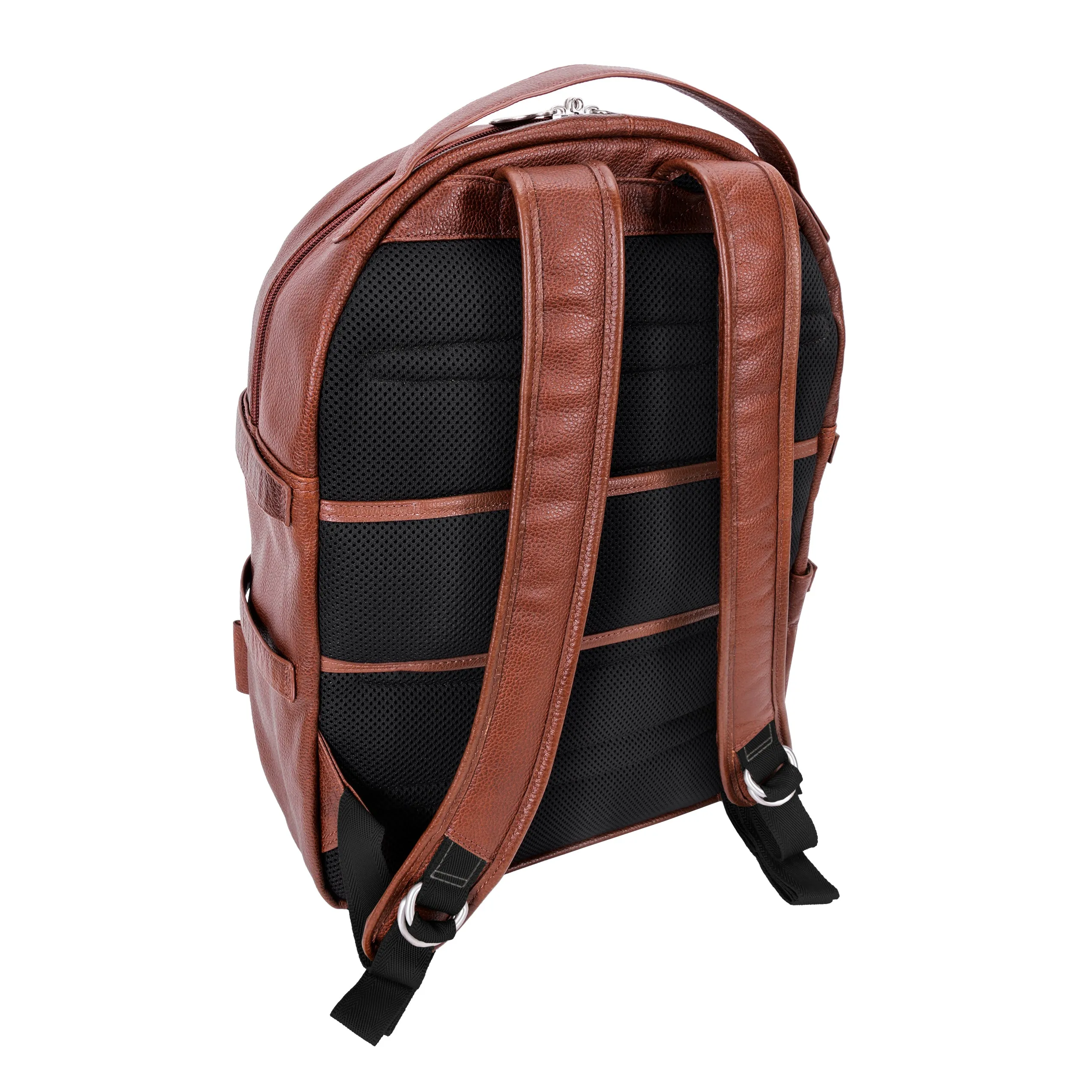 McKlein USA Oakland 15" Leather Business Casual Laptop & Tablet Backpack