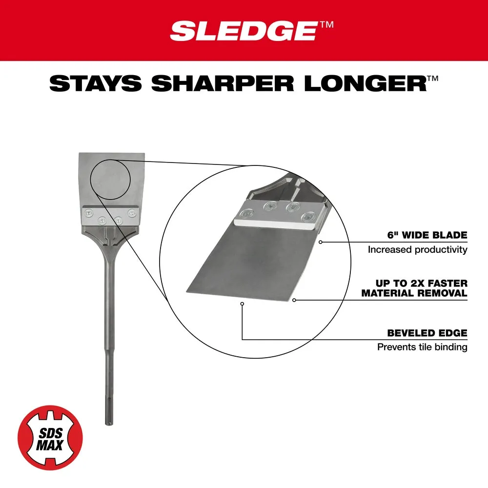 Milwaukee 48-62-4096 - SDS MAX SLEDGE™ Floor Scraper