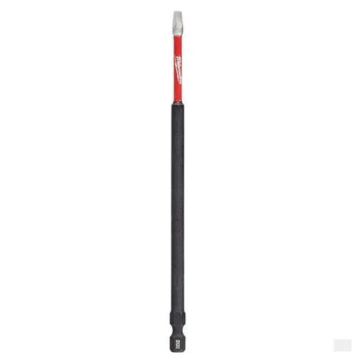 MILWAUKEE 6 in. SHOCKWAVE Impact Square Recess #2 Power Bit [48-32-4805]