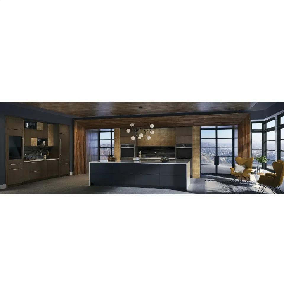 Monogram ZIK30GNNII Monogram 30" Integrated Glass-Door Refrigerator For Single Or Dual Installation