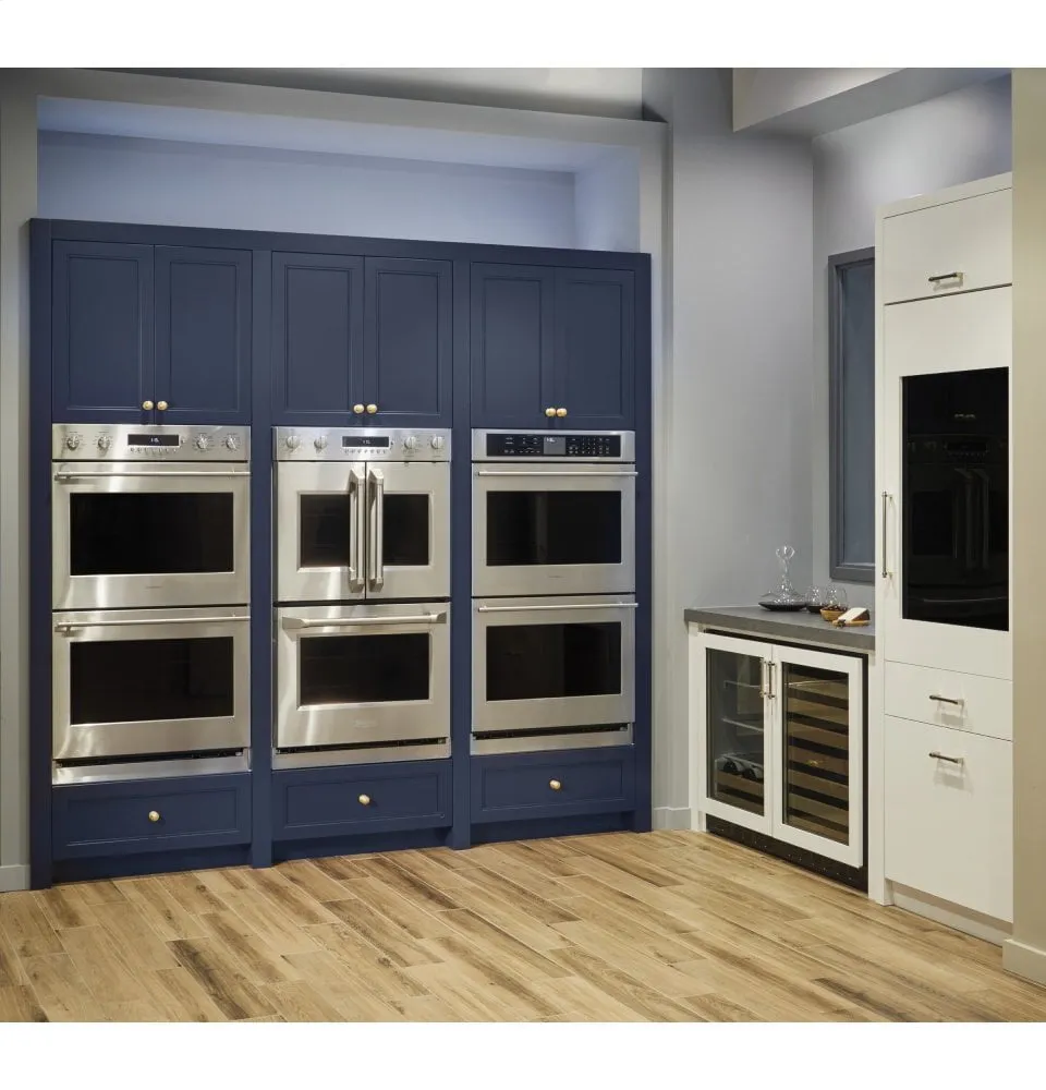 Monogram ZIK30GNNII Monogram 30" Integrated Glass-Door Refrigerator For Single Or Dual Installation