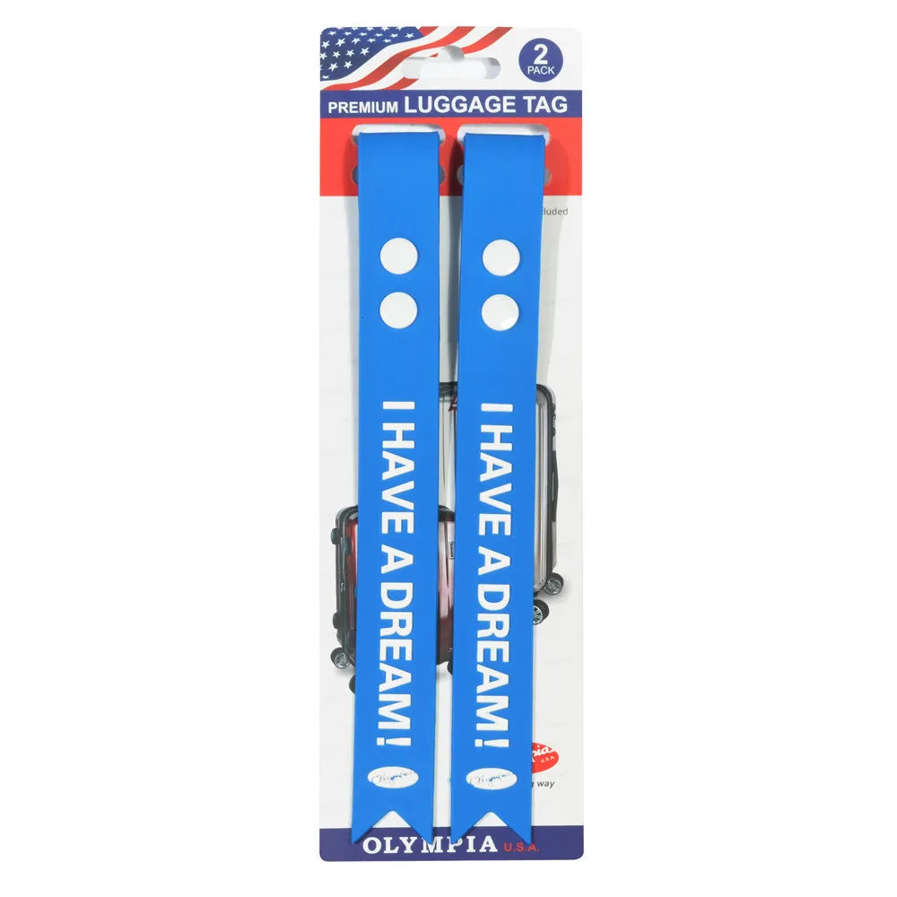 Olympia  2-Piece Luggage Long Tag Set