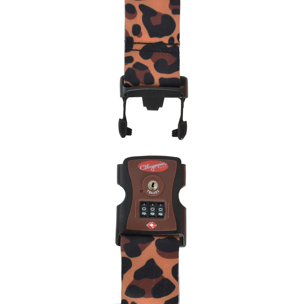 Olympia TSA 3-Dial Adjustable Luggage Strap