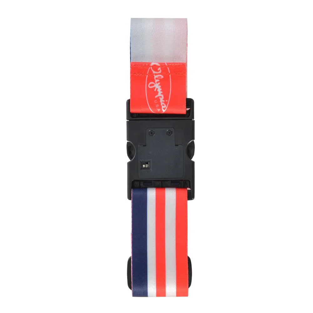 Olympia TSA 3-Dial Adjustable Luggage Strap