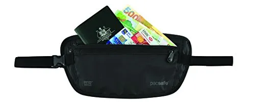 Pacsafe RFIDsafe 100 Anti-Theft RFID Blocking Travel Waist Wallet