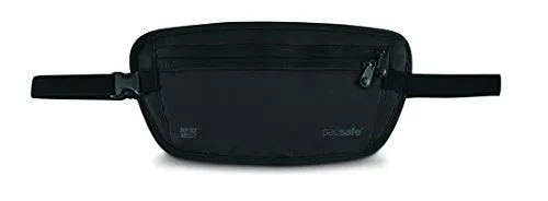 Pacsafe RFIDsafe 100 Anti-Theft RFID Blocking Travel Waist Wallet