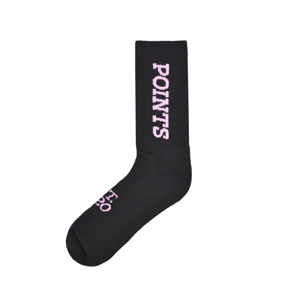Points Sport Socks [Custom Dyed] - Hot Pink