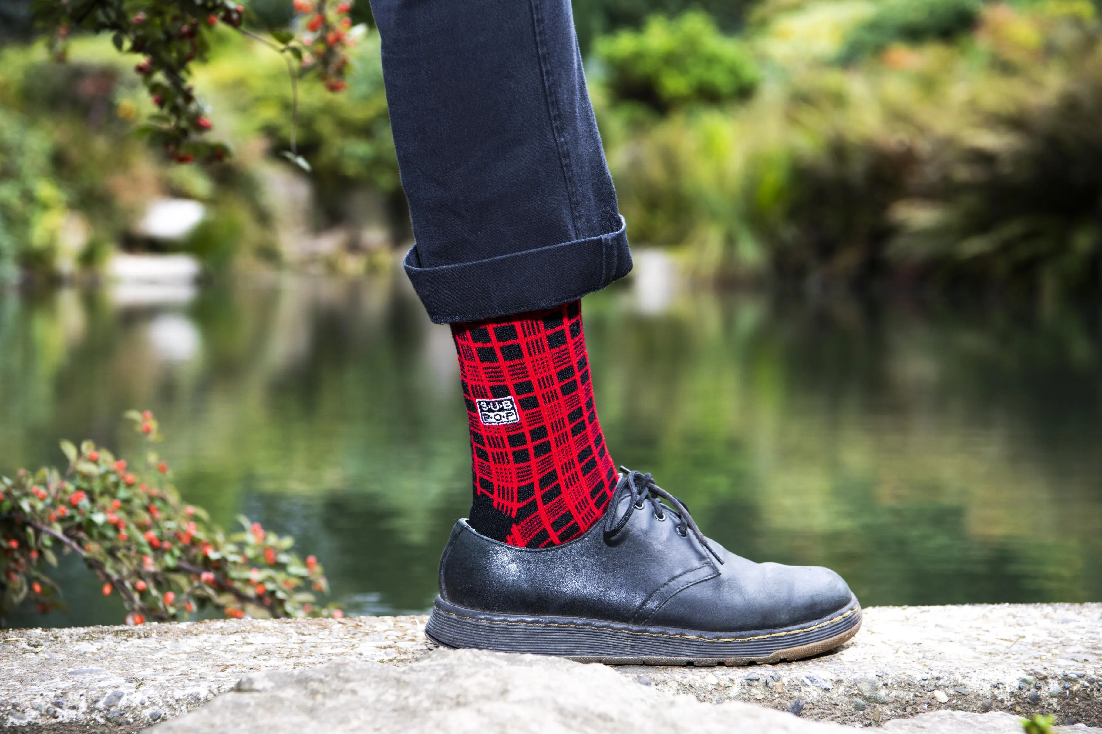Red Flannel Sock