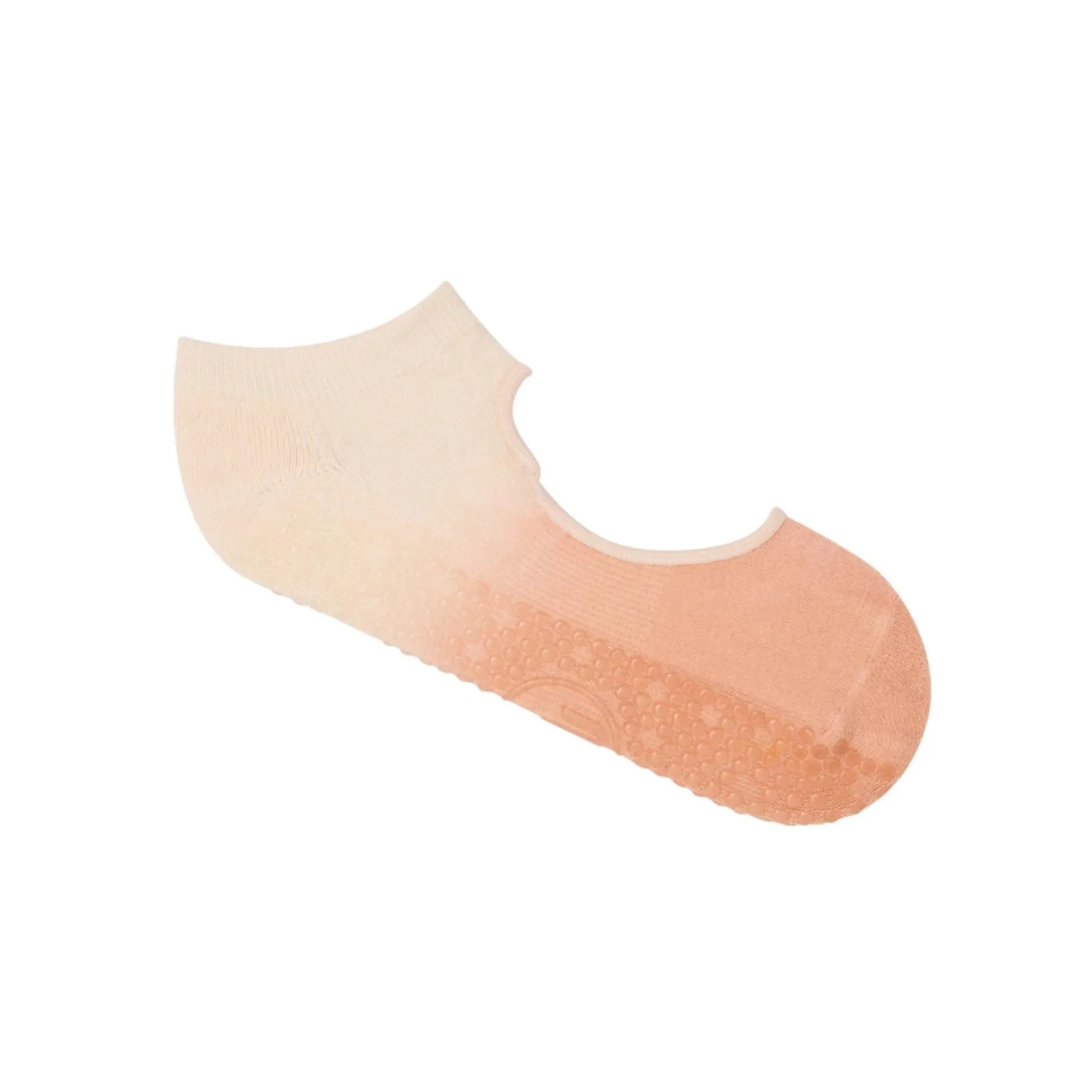 Slide On Grip Socks - Fade Coral (Barre / Pilates)