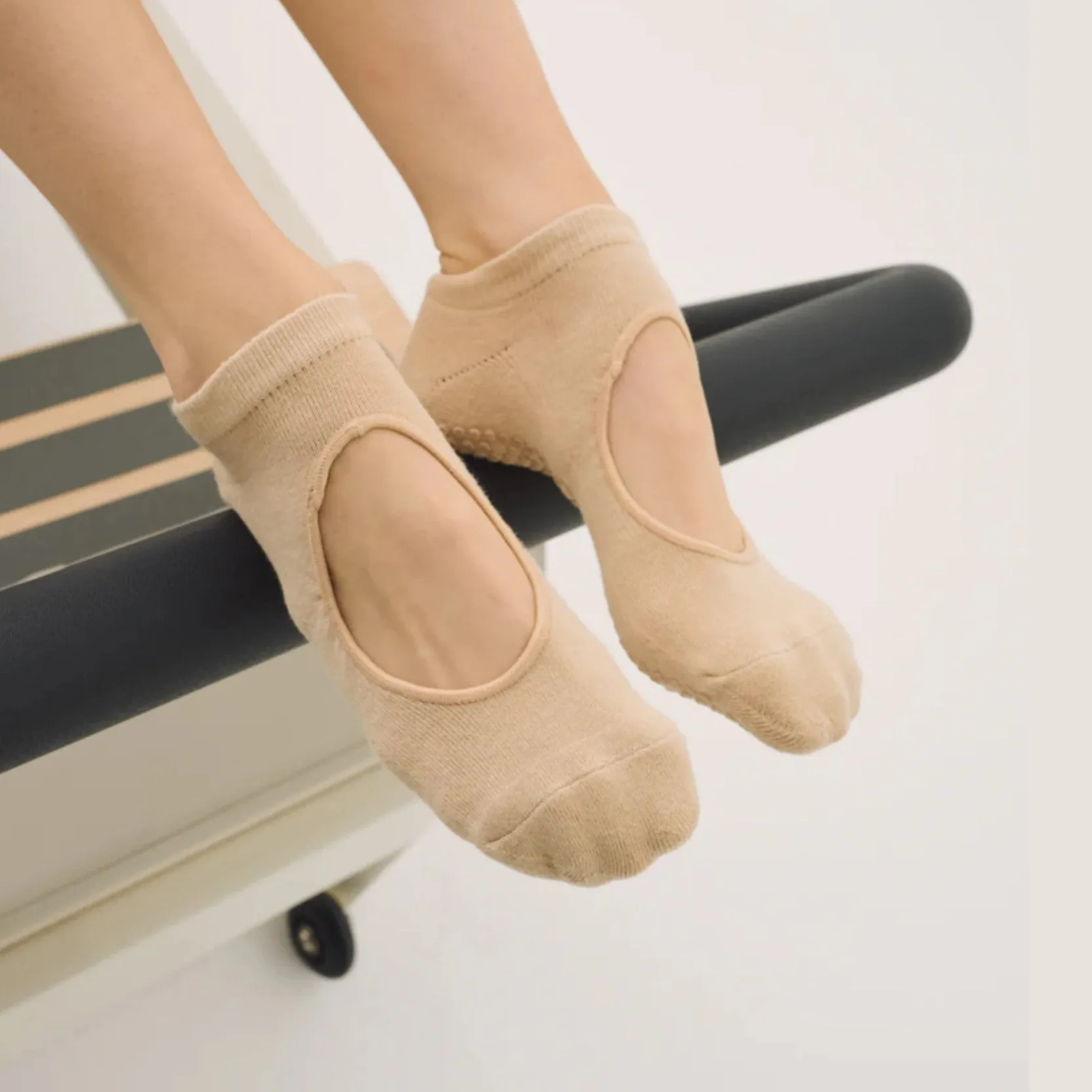 Slide On Grip Socks - Solids (Barre / Pilates)