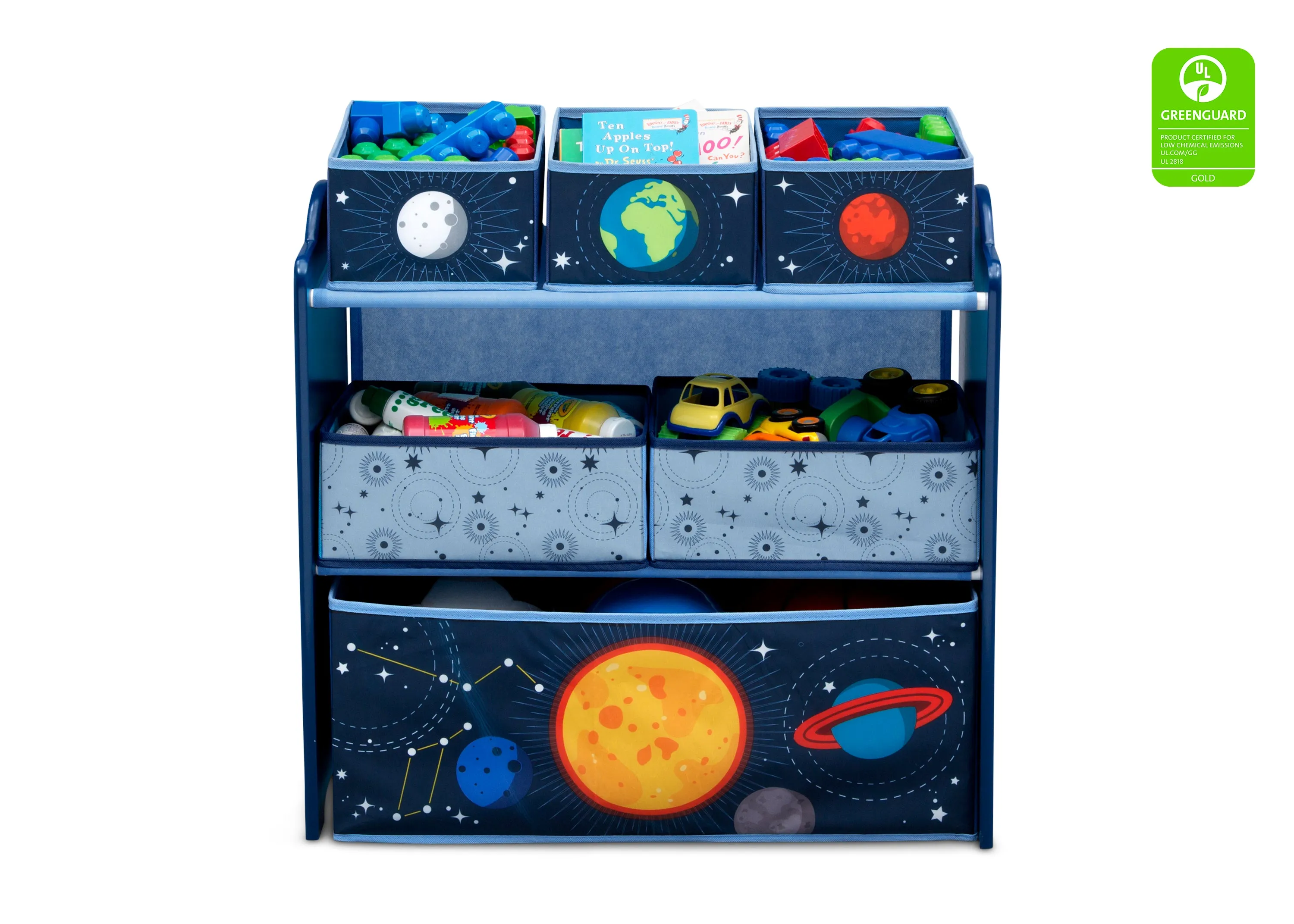 Space Adventures Design and Store Toy Organizer
