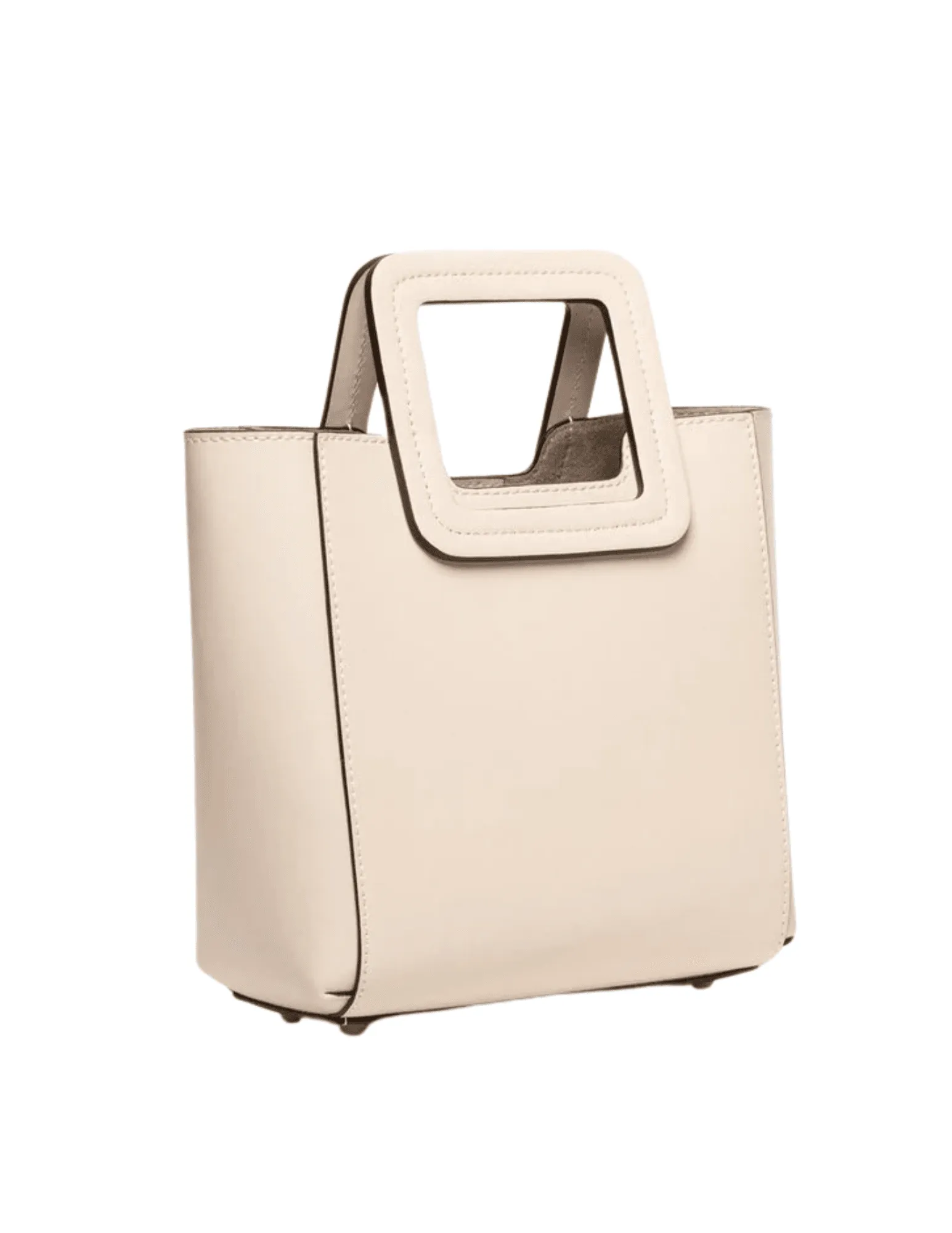 STAUD Mini Shirley Leather Bag