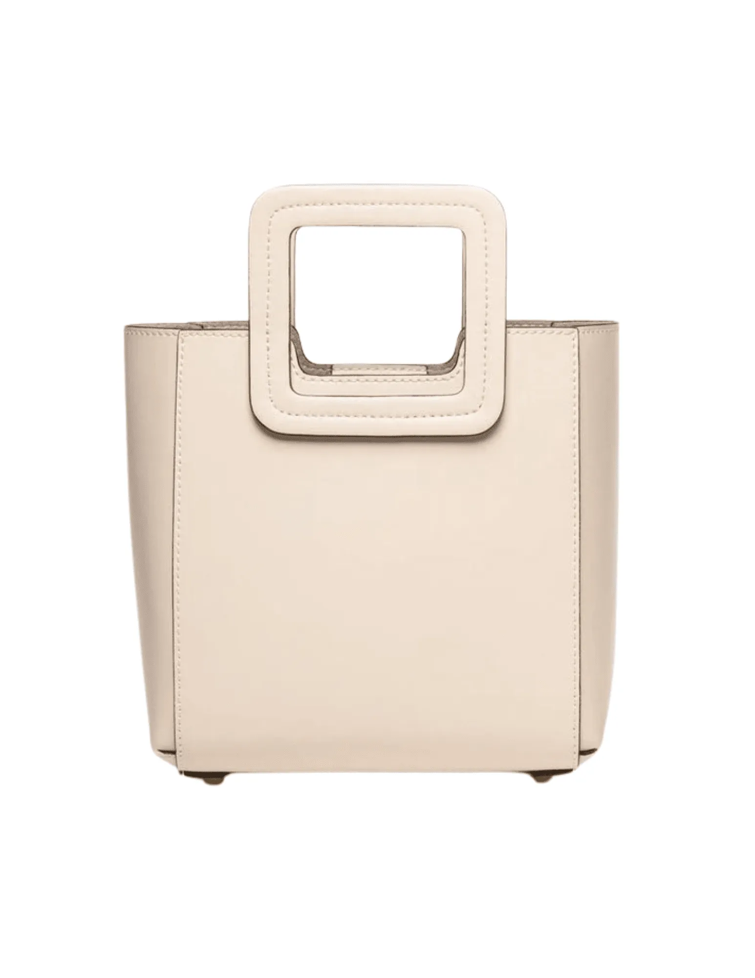 STAUD Mini Shirley Leather Bag