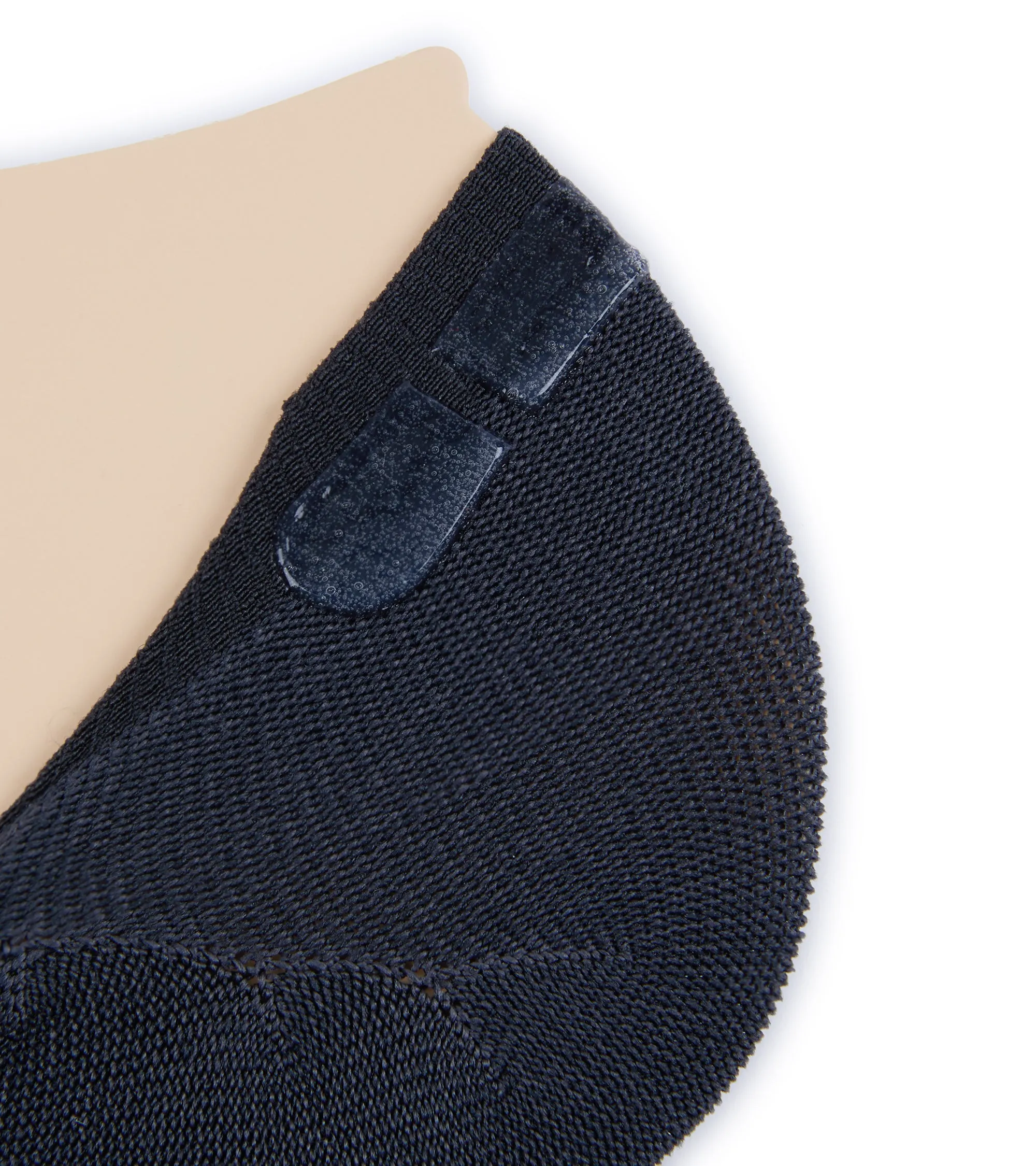 Tabio No-Show Socks: Charcoal Grey