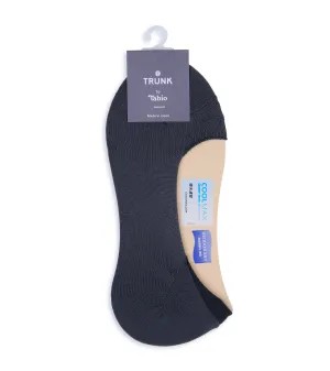 Tabio No-Show Socks: Charcoal Grey