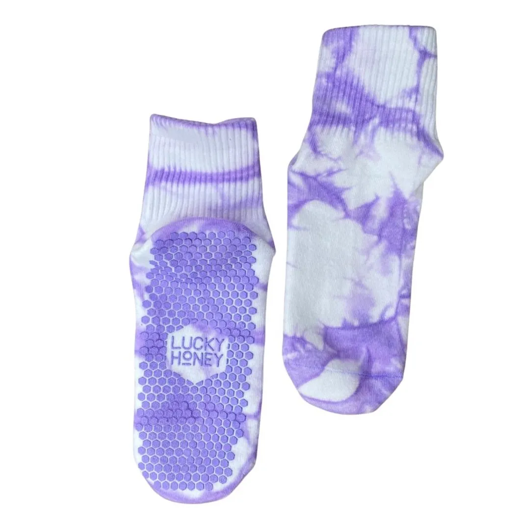 Tie Dye Tube Grip Sock (Barre/Pilates)