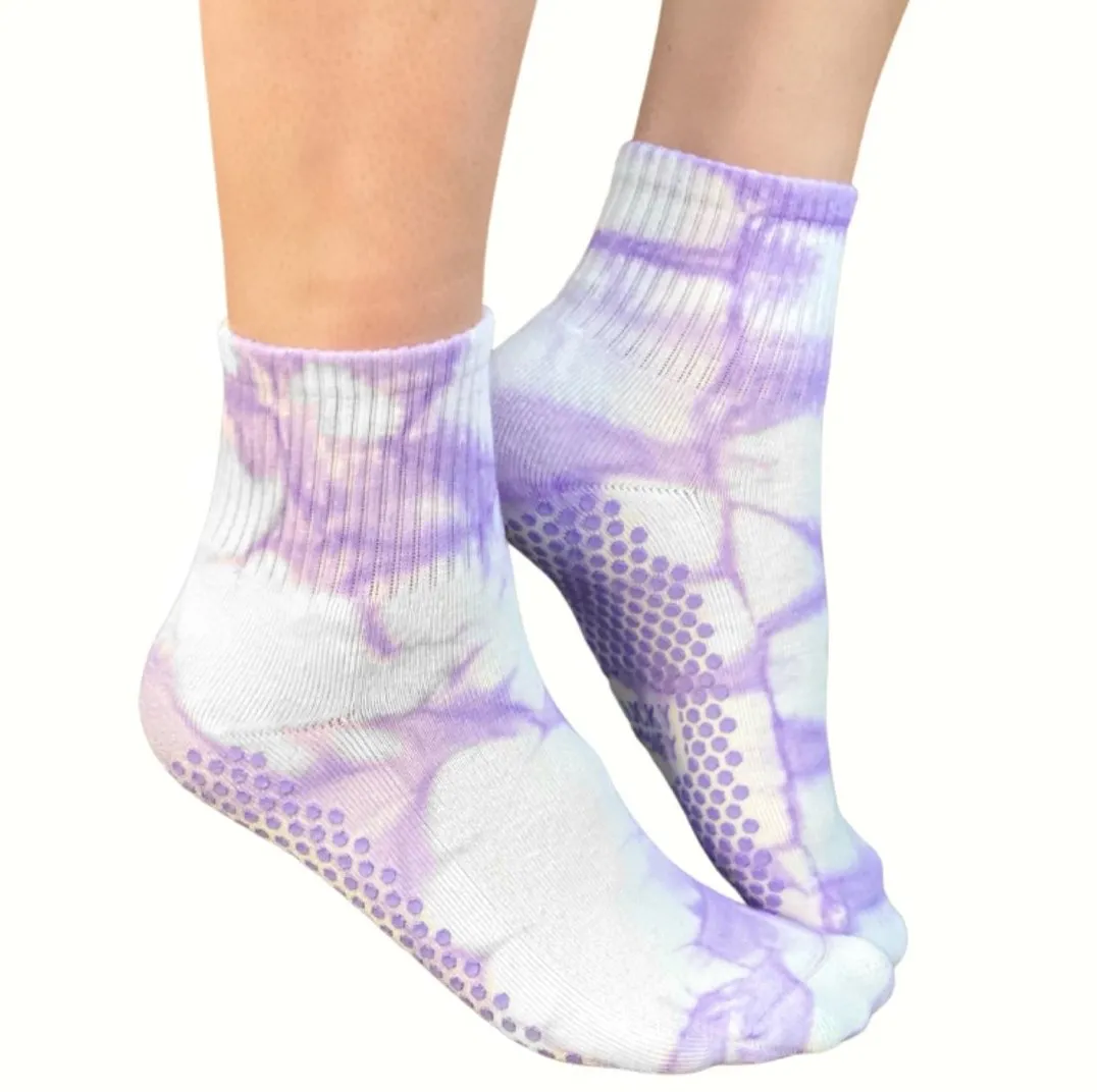 Tie Dye Tube Grip Sock (Barre/Pilates)