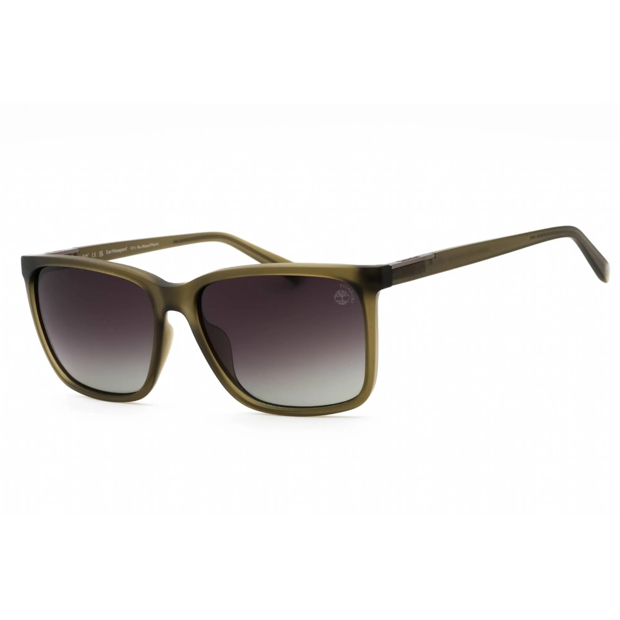 Timberland Men's Sunglasses - Grey/Other Rectangular Frame Smoke Lens | TB9280-H 20D