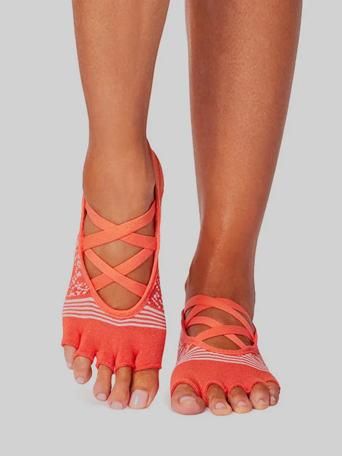 ToeSox Elle Tec Half Toe Women's Yoga Socks