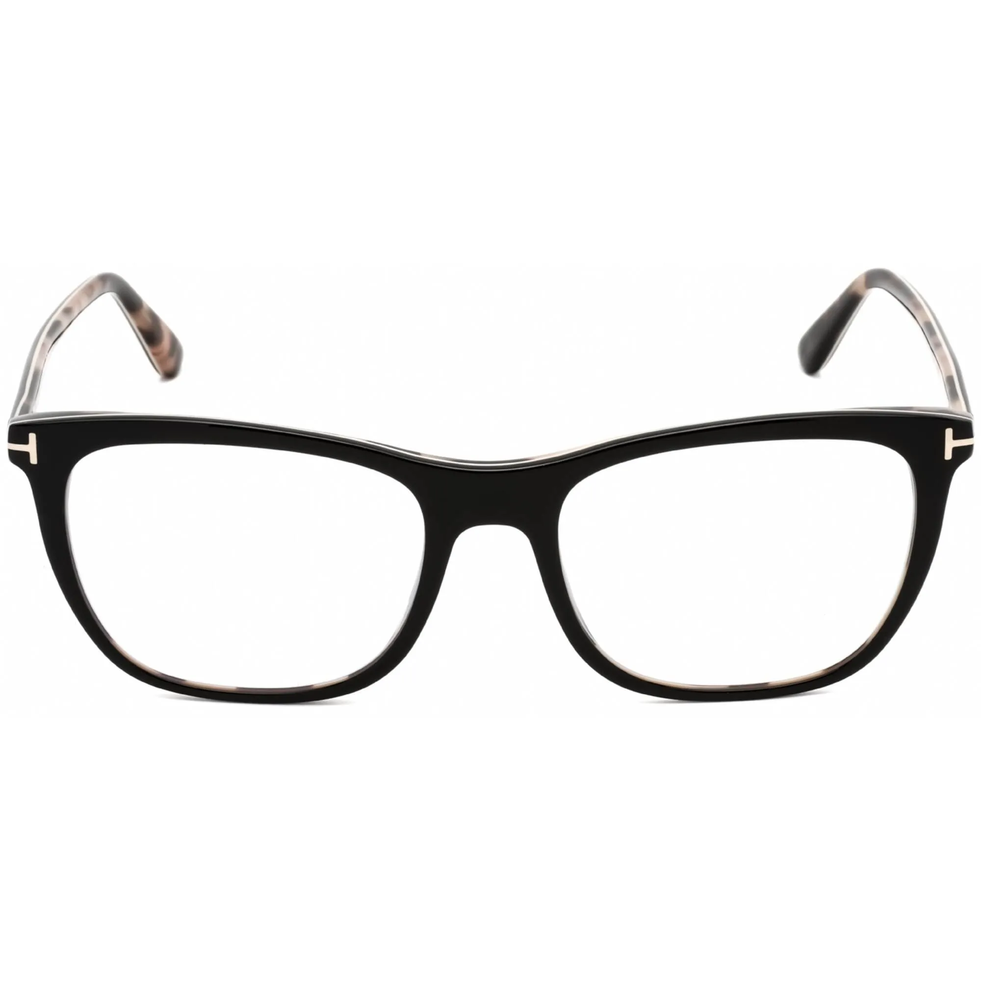 Tom Ford Men's Eyeglasses - Black/Other Acetate Square Shape Frame | FT5672-B 005