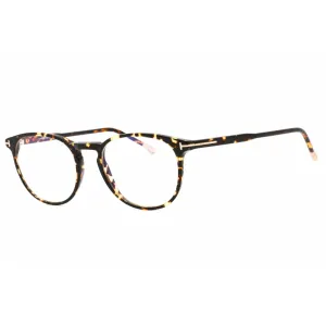 Tom Ford Men's Eyeglasses - Full Rim Havana/Other Plastic Rectangular | FT5608-B 056