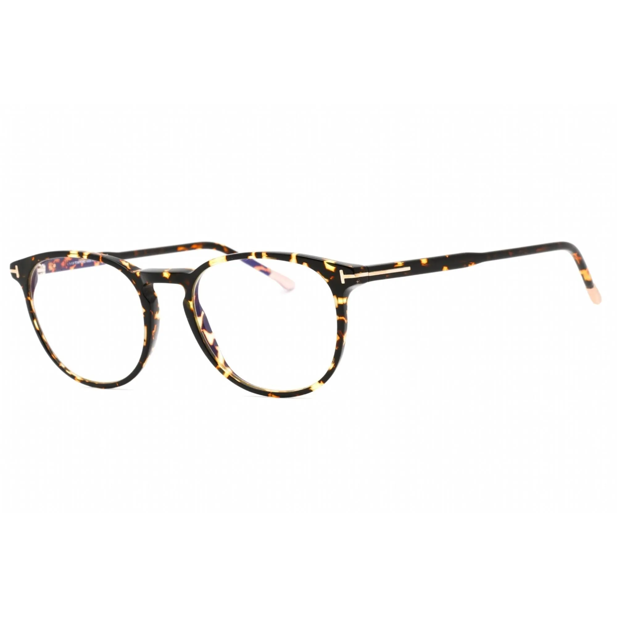 Tom Ford Men's Eyeglasses - Full Rim Havana/Other Plastic Rectangular | FT5608-B 056