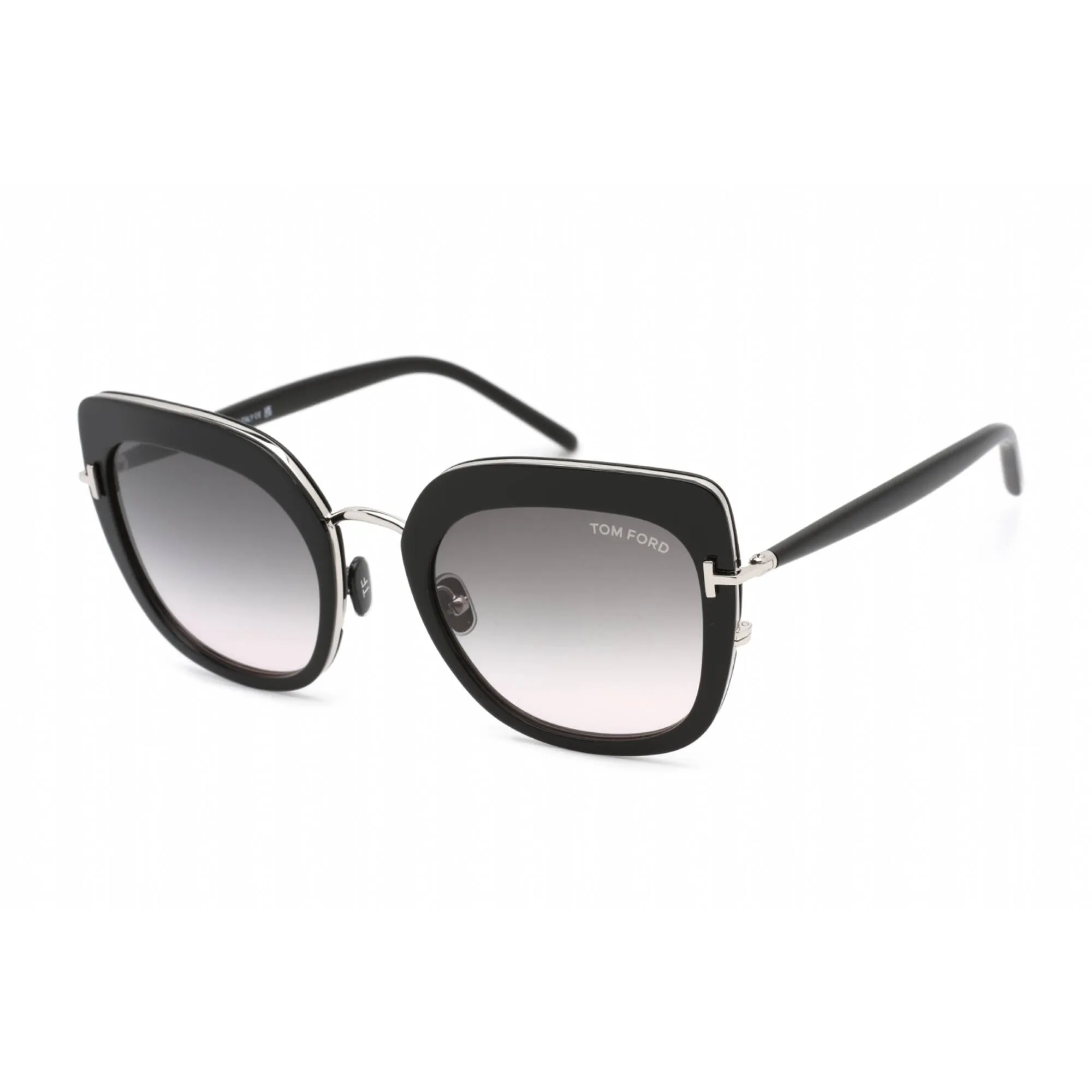 Tom Ford Women's Sunglasses - Black/Other Plastic Butterfly Shape Frame | FT0945 05B