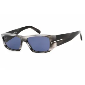 Tom Ford Women's Sunglasses - Grey/Other Plastic Rectangular Shape Frame | FT0986 20V
