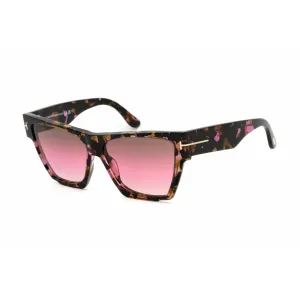Tom Ford Women's Sunglasses - Havana/Other Acetate Cat Eye Shape Frame | FT0942 56F