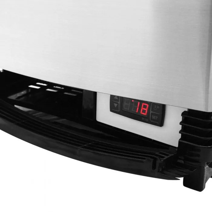 Turbo Air CRT-77-2R-N Diamond Glass Refrigerated Countertop Merchandiser, 17"